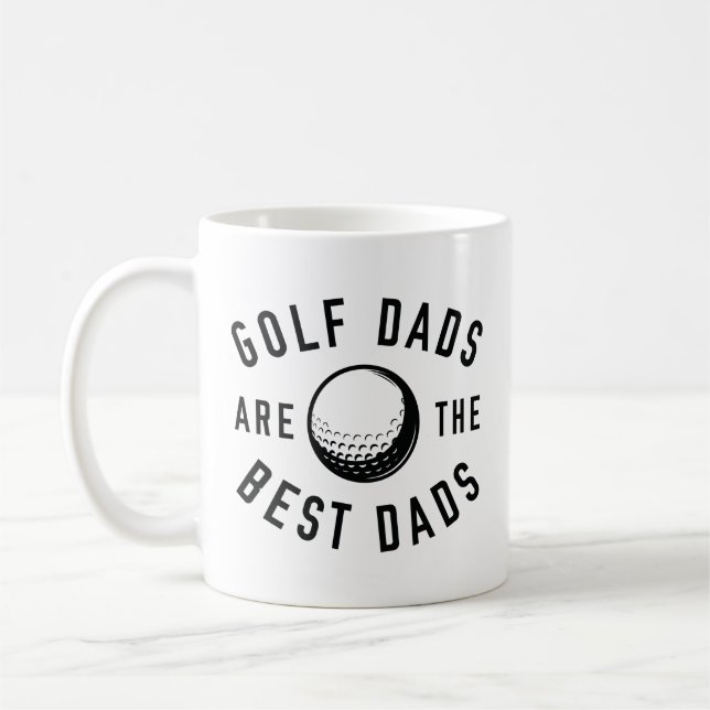 Golfspieler sind die besten Vater für Väter Kaffeetasse (Links)
