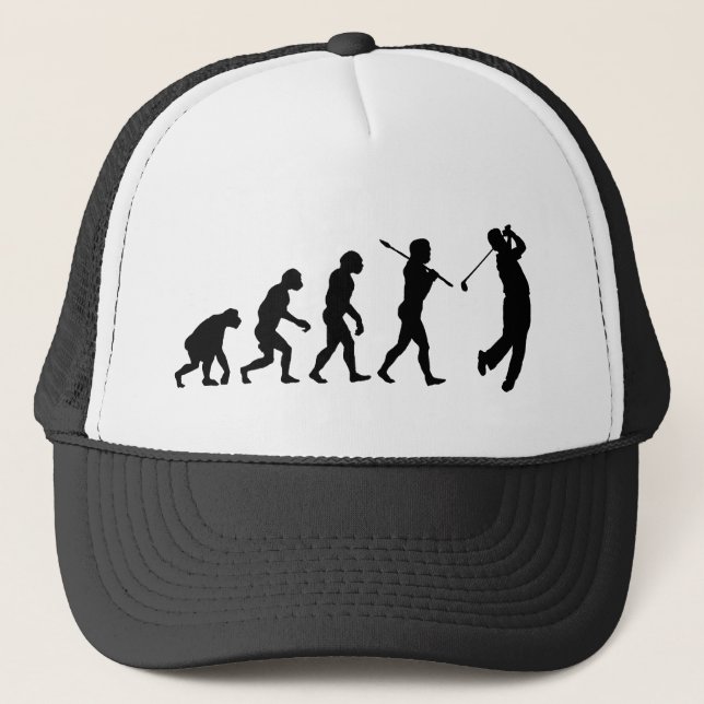 Golfspieler Truckerkappe (Vorderseite)