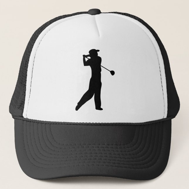 Golfspieler Truckerkappe (Vorderseite)