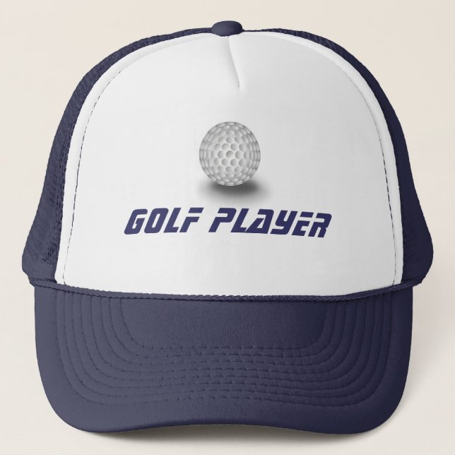 Golfspieler Truckerkappe (Vorderseite)