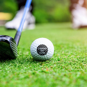 Golfspieler Zitat Golfbälle