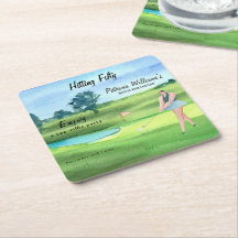 Golfspielerin feiert ihren 50. Geburtstag