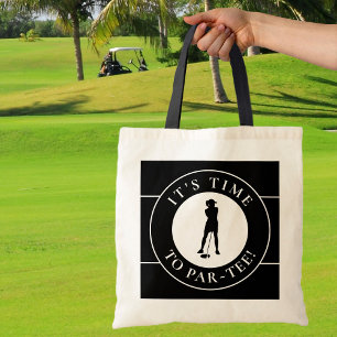 Golfspielerin Par Tee Zeit Golf Süß Für Sie Funny Tragetasche