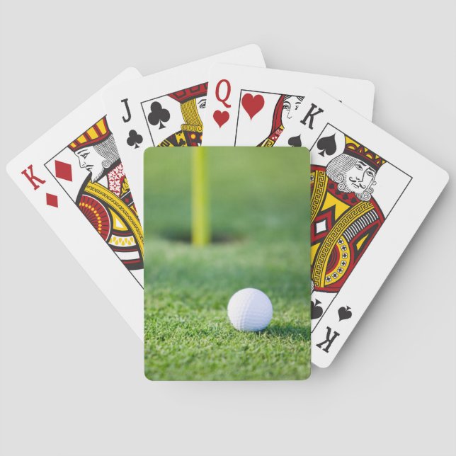 Golfspielkarten Spielkarten (Rückseite)