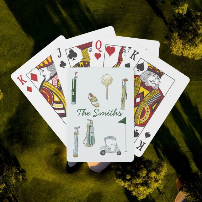 Golfspielkarten Spielkarten (Von Creator hochgeladen)