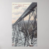 Golfstrom Trestle auf der Somerset-Bahn