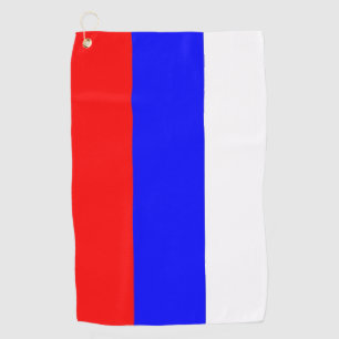 Golftücher mit der Flagge Russlands Golfhandtuch