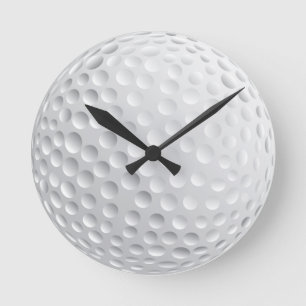 Golftuhr Runde Wanduhr