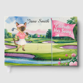 Golfturnier der Frau für die siamesische Katze Gol Gästebuch