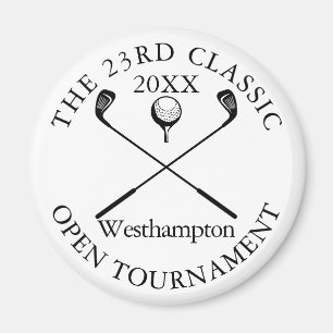 Golfturnier-Klassiker-Event Magnet