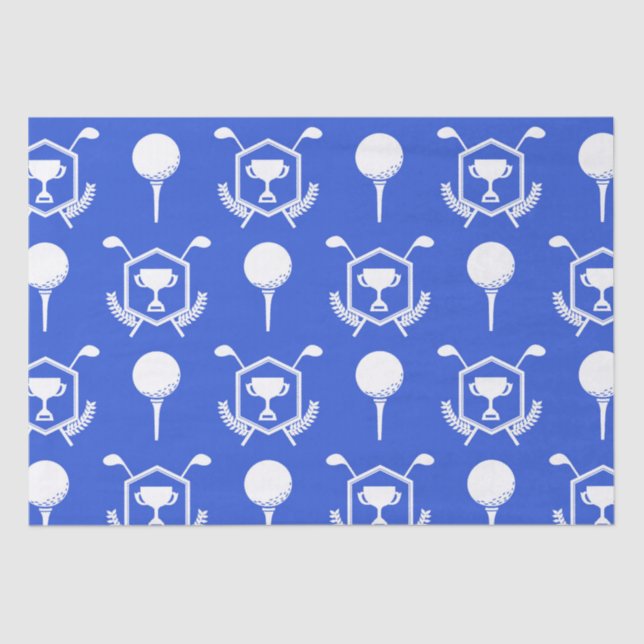 Golfturnier Seidenpapier (Vorderseite)