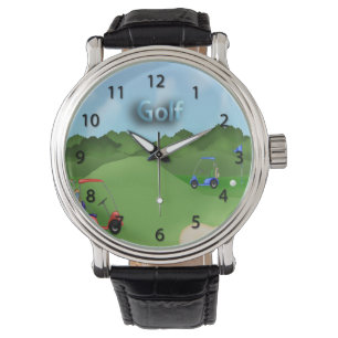 Golfüberwachung Armbanduhr