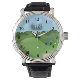 Golfüberwachung Armbanduhr