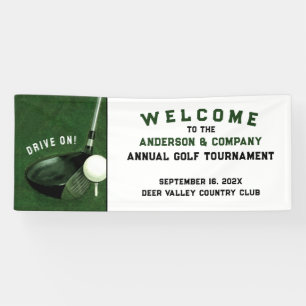 Golfveranstaltung Banner