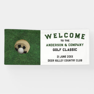 Golfveranstaltung Banner