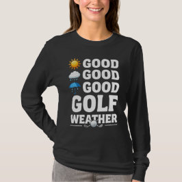 Golfvorhersage für Golfer T-Shirt