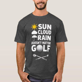 Golfvorhersage für Golfer T-Shirt