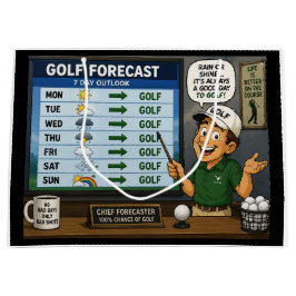 Golfvorhersage Große Geschenktüte