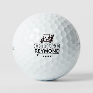 Golfwagen - Benutzerdefinierte Golfernamen-Markier Golfball