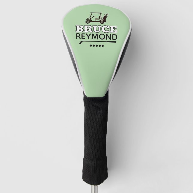 Golfwagen - Benutzerdefinierte Markierung des Golf Headcover (Vorderseite)