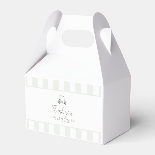 Golfwagen-Liebhaberkiste im Käfig Geschenkschachtel (Vorderseite)