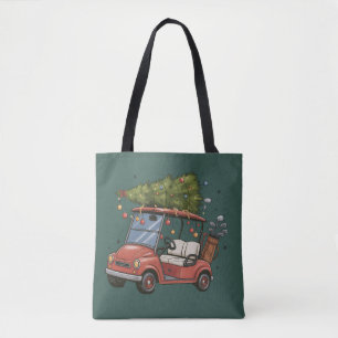 Golfwagen-Weihnachtsbaum Golf-Liebhaber-Geschenk