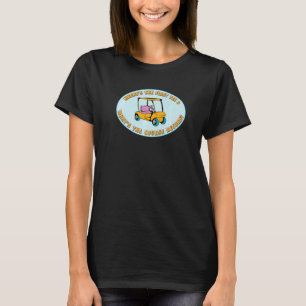 Golfwitz Humor Erster Golfer Parcours Rekord 1. 2 T-Shirt