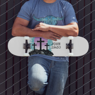 Golgatha Kalvarienberg es ist vollbracht Moderner Skateboard