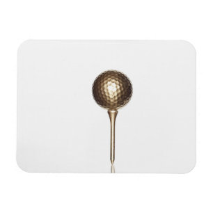 Golgolfball und Abschlag Magnet