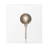 Golgolfball und Abschlag