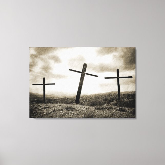 GOLGOTHA Leinwand Art (Vorderseite)