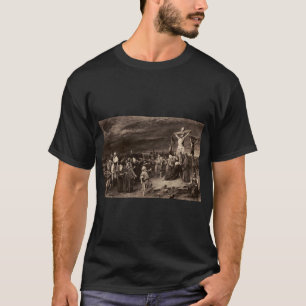 Golgotha Ort und Jesus von Munkacsy T-Shirt