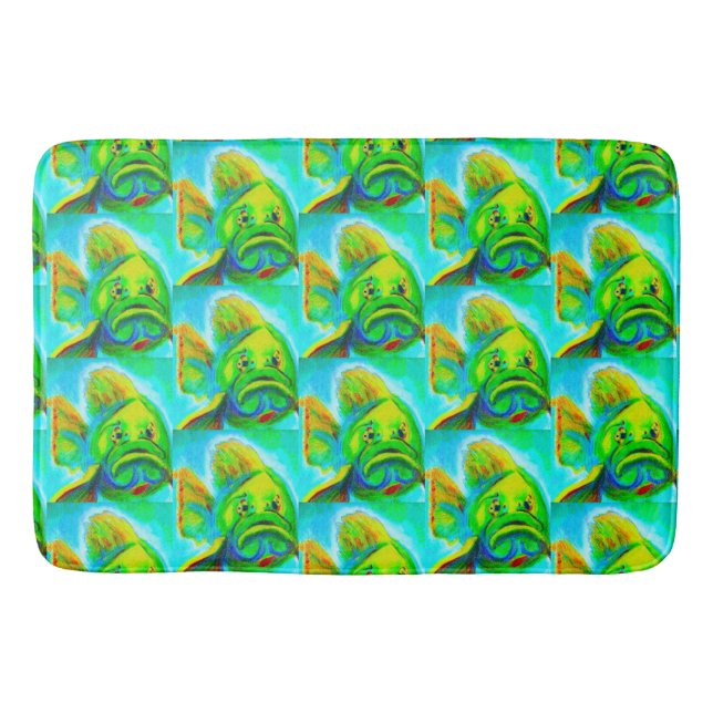 GOLIATH GROUPER BATH MAT BADEMATTE (Vorderseite)