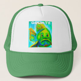 GOLIATH GROUPER TRUCKER HAT TRUCKERKAPPE