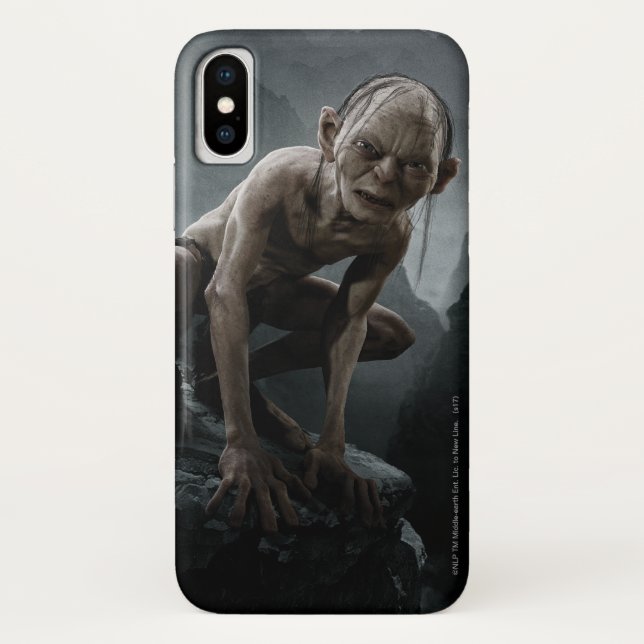 GOLLUM™ auf einem Felsen Case-Mate iPhone Hülle (Rückseite)