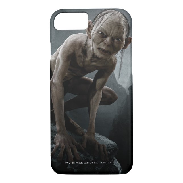 GOLLUM™ auf einem Felsen Case-Mate iPhone Hülle (Rückseite)