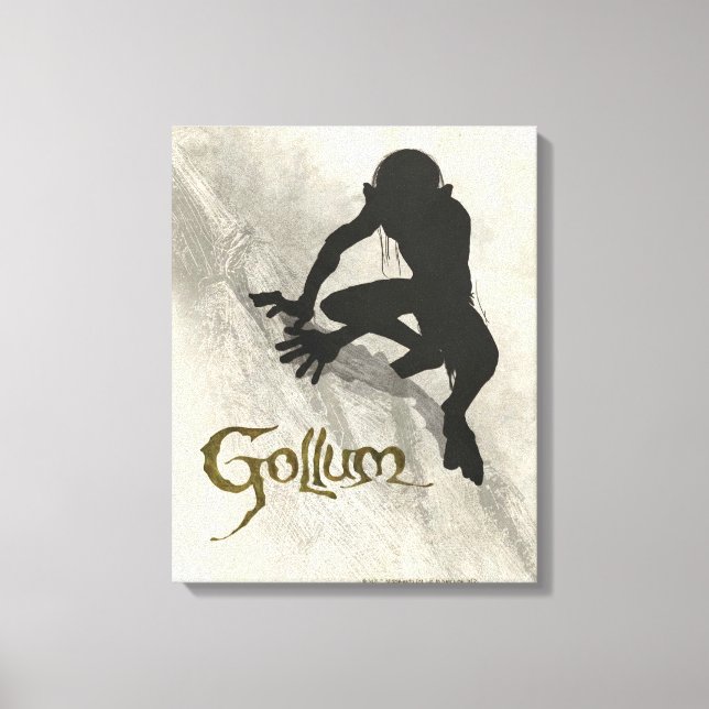 GOLLUM™ Concept Sketch Leinwanddruck (Vorderseite)