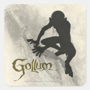 GOLLUM™ Concept Sketch Quadratischer Aufkleber
