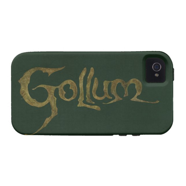 GOLLUM™ Name - Texturiert Case-Mate iPhone Hülle (Rückseite Horizontal)