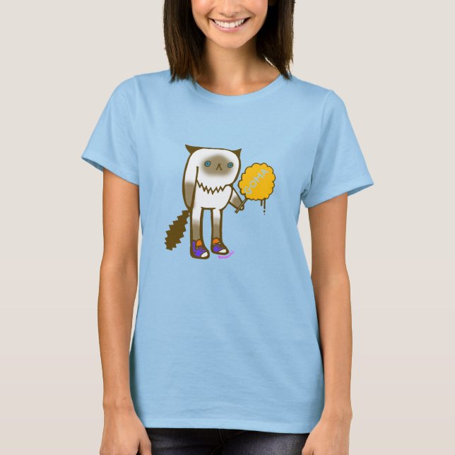 Goma Can hat Baumwollkerze T-Shirt (Vorderseite)