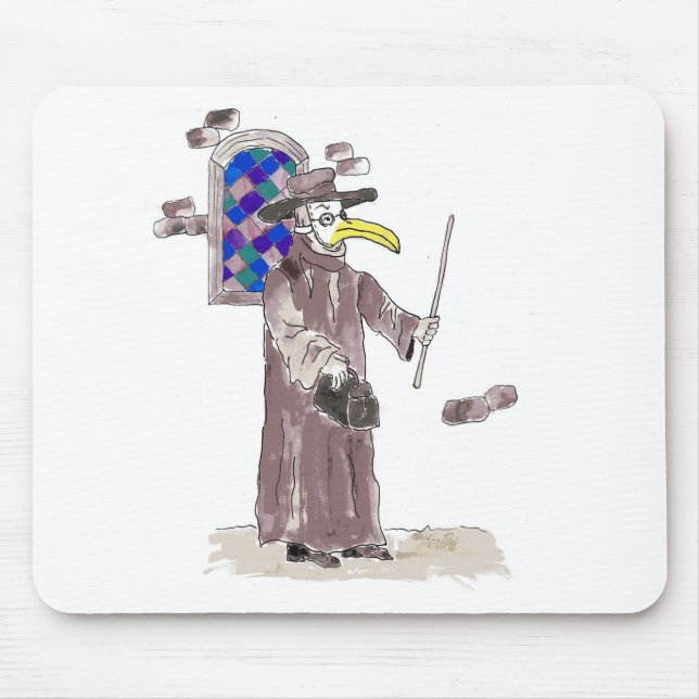 Gomerblog Fenster-Typ Mousepad (Vorne)