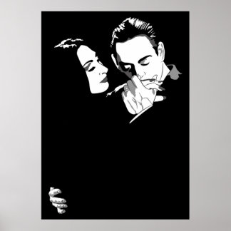 Gomez y Morticia Poster
