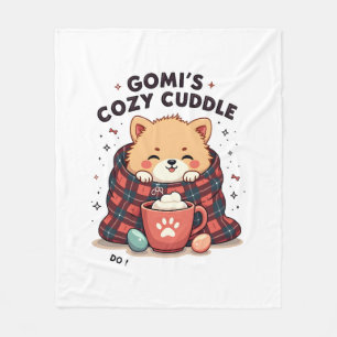 Gomis Cozy Cuddle Vintage Hunde-Decke Design Nicht Fleecedecke