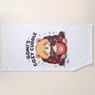 Gomis Cozy Cuddle Vintage Hunde-Decke Design Nicht Strandtuch