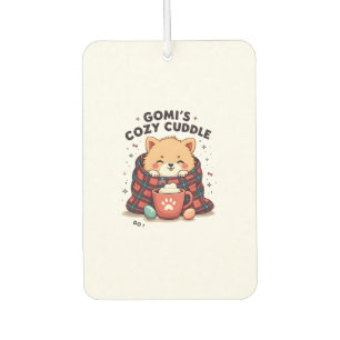 Gomis Cozy Cuddle Vintage Hunde-Decke Design Stör  Autolufterfrischer