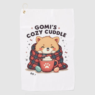 Gomis Cozy Cuddle Vintage Hunde-Decke Design Stör  Golfhandtuch