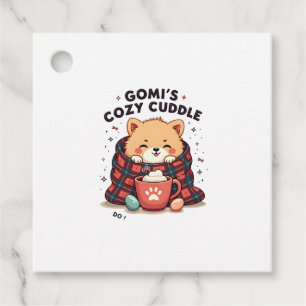 Gomis Cozy Cuddle Vintage Hundedecken-Design Nicht Geschenkanhänger