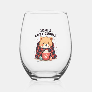 Gomis Cozy Cuddle Vintage Hundedecken-Design Störe Weinglas Ohne Stiel