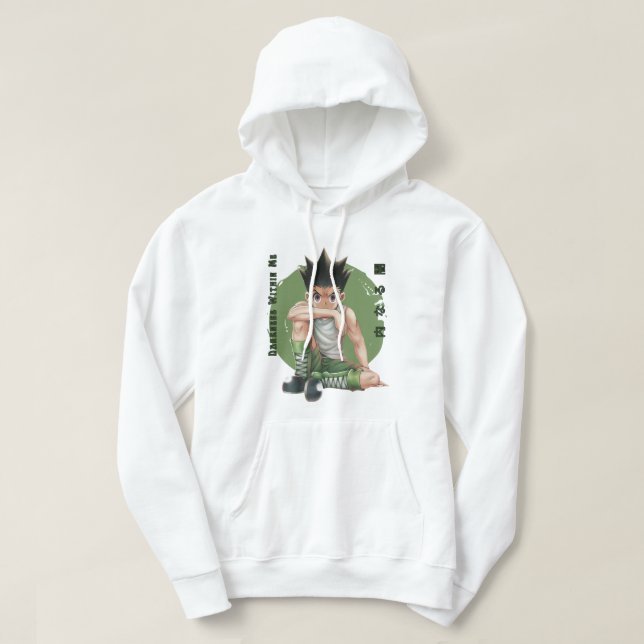 Gon Freecss Finsternis in mir Anime Hoodie (Design vorne)