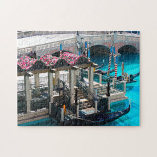 Gondalas in Las Vegas Nevada. Puzzle